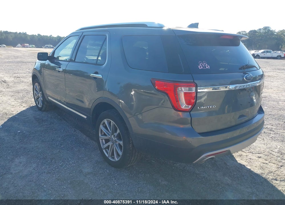 2017 FORD EXPLORER LIMITED VIN: 1FM5K8F82HGC68204