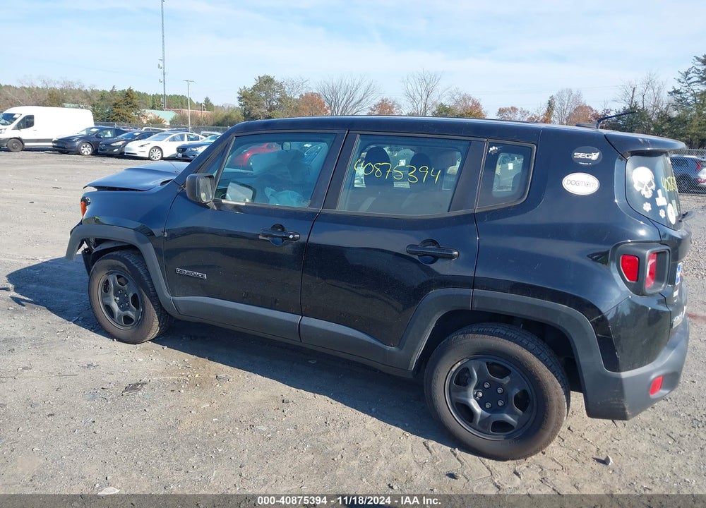 2017 JEEP RENEGADE SPORT 4X4 VIN: ZACCJBAB8HPE56209