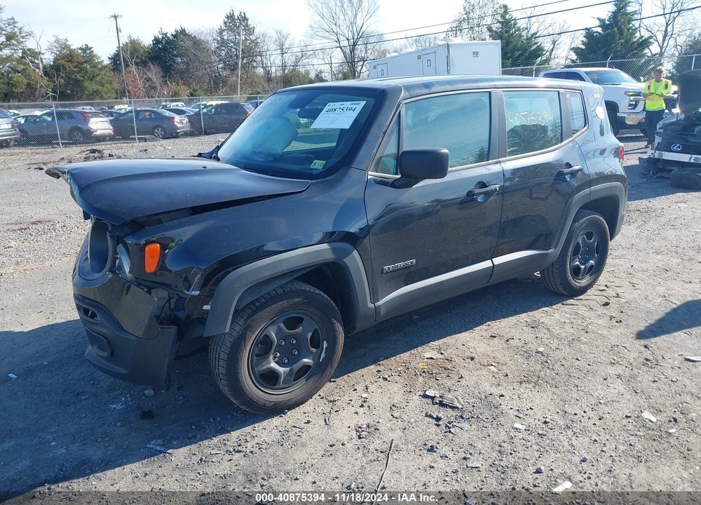 2017 JEEP RENEGADE SPORT 4X4 VIN: ZACCJBAB8HPE56209