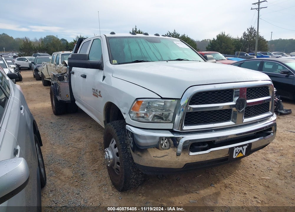 2018 RAM 3500 TRADESMAN  4X4 8' BOX VIN: 3C63RRGLXJG361215