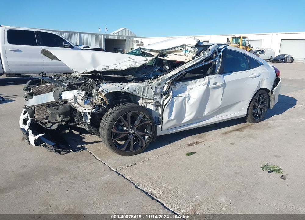2019 HONDA CIVIC SPORT VIN: 19XFC2F89KE007985