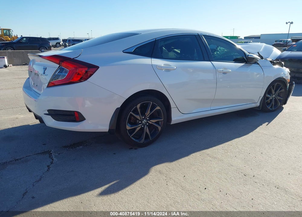 2019 HONDA CIVIC SPORT VIN: 19XFC2F89KE007985