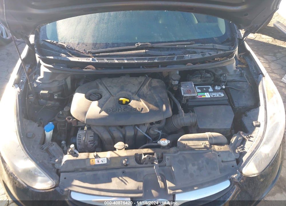 2013 HYUNDAI ELANTRA GLS VIN: 5NPDH4AE8DH314046