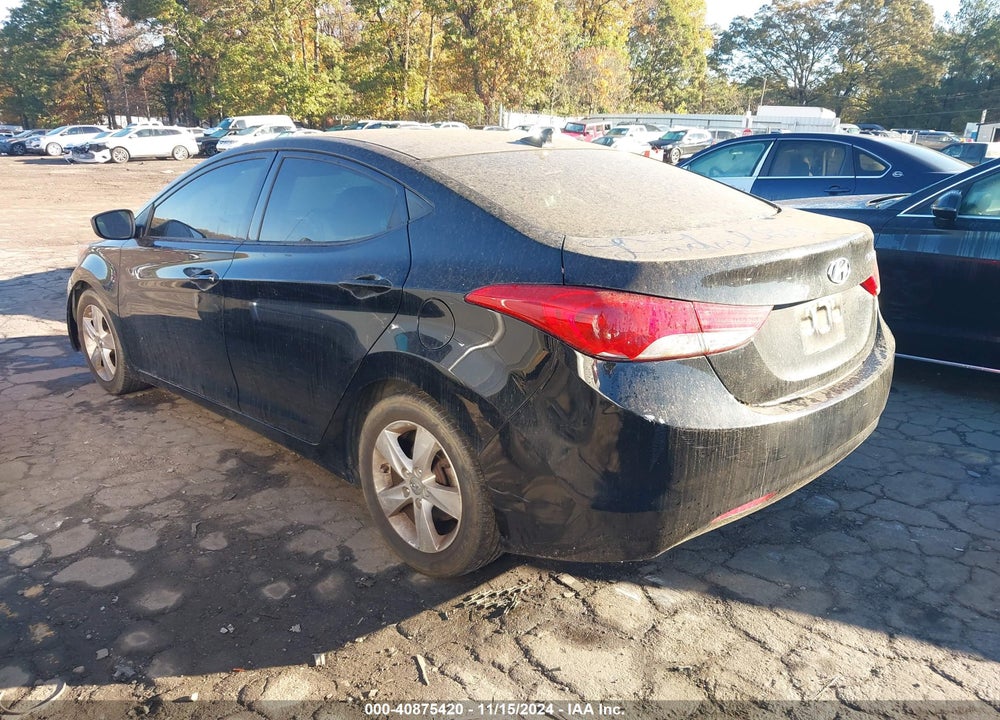 2013 HYUNDAI ELANTRA GLS VIN: 5NPDH4AE8DH314046