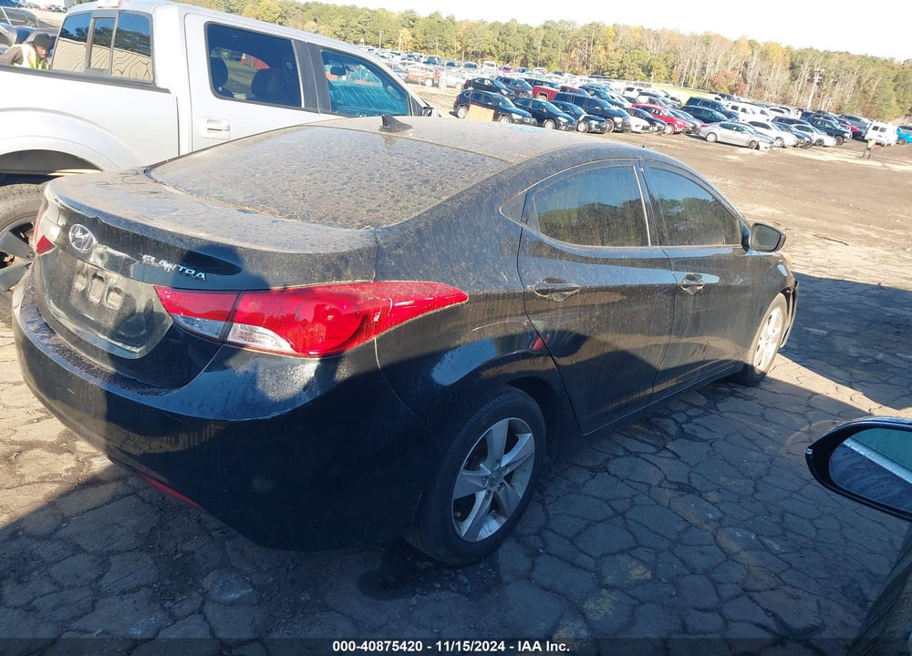 2013 HYUNDAI ELANTRA GLS VIN: 5NPDH4AE8DH314046