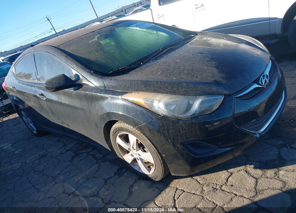2013 HYUNDAI ELANTRA GLS VIN: 5NPDH4AE8DH314046