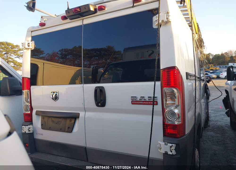 2015 RAM PROMASTER 1500 LOW ROOF VIN: 3C6TRVNG3FE519900