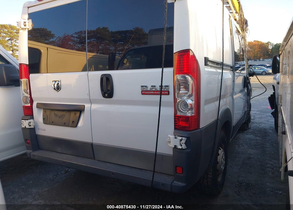 2015 RAM PROMASTER 1500 LOW ROOF VIN: 3C6TRVNG3FE519900