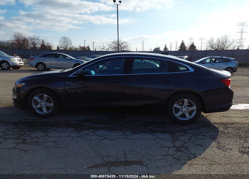 2022 CHEVROLET MALIBU FWD LS VIN: 1G1ZB5ST1NF183895