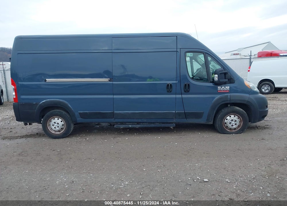 2019 RAM PROMASTER 2500 HIGH ROOF 159 WB VIN: 3C6TRVDG6KE514606