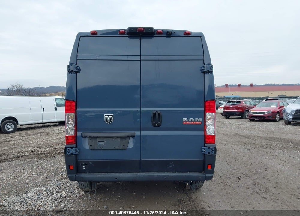 2019 RAM PROMASTER 2500 HIGH ROOF 159 WB VIN: 3C6TRVDG6KE514606