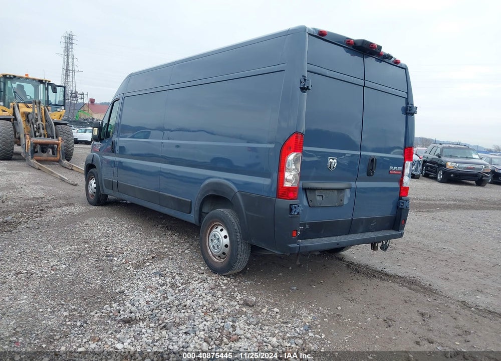 2019 RAM PROMASTER 2500 HIGH ROOF 159 WB VIN: 3C6TRVDG6KE514606