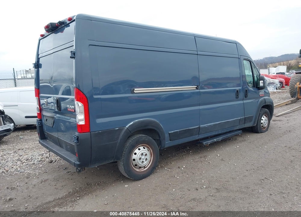 2019 RAM PROMASTER 2500 HIGH ROOF 159 WB VIN: 3C6TRVDG6KE514606