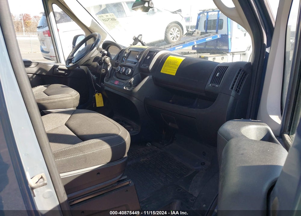 2019 RAM PROMASTER 3500 CARGO VAN HIGH ROOF 159 WB EXT VIN: 3C6URVJG6KE555441