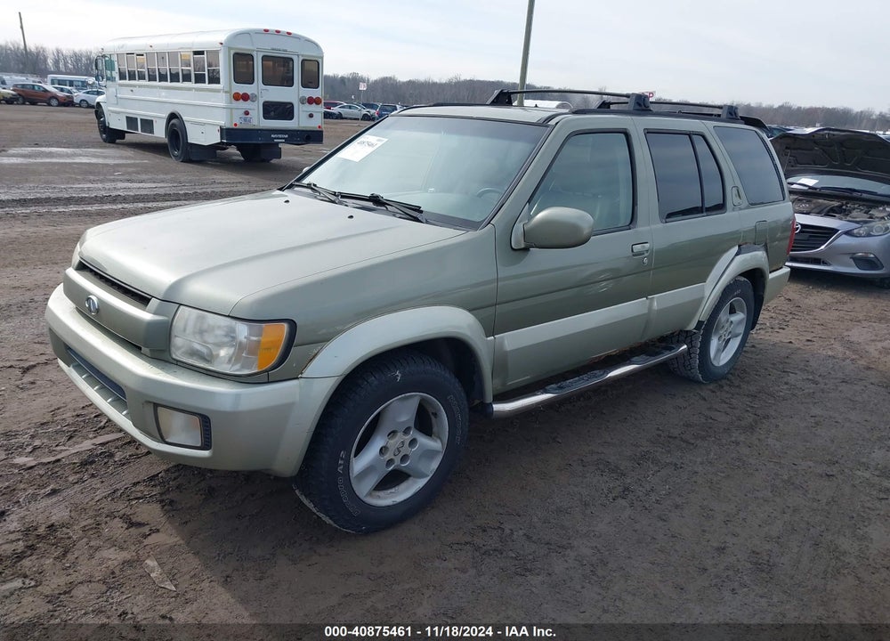 2003 INFINITI QX4 LUXURY VIN: JNRDR09Y13W303595