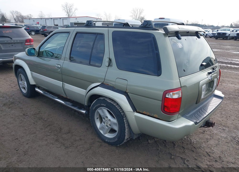 2003 INFINITI QX4 LUXURY VIN: JNRDR09Y13W303595