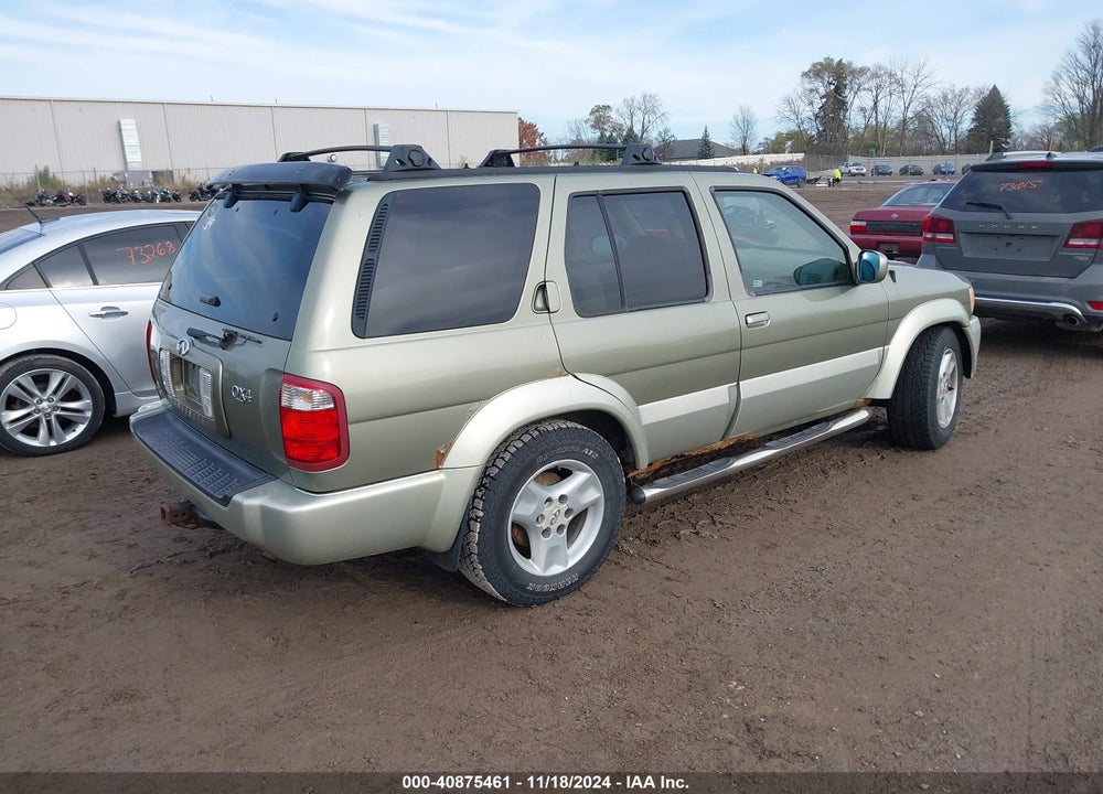 2003 INFINITI QX4 LUXURY VIN: JNRDR09Y13W303595