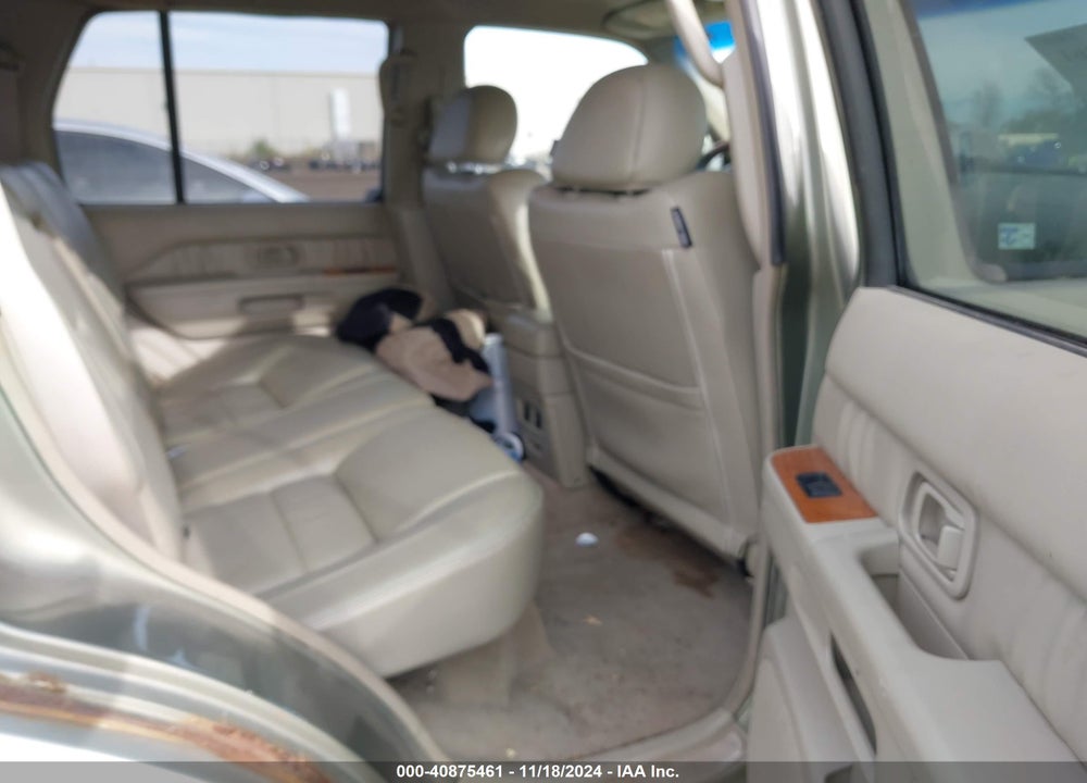2003 INFINITI QX4 LUXURY VIN: JNRDR09Y13W303595
