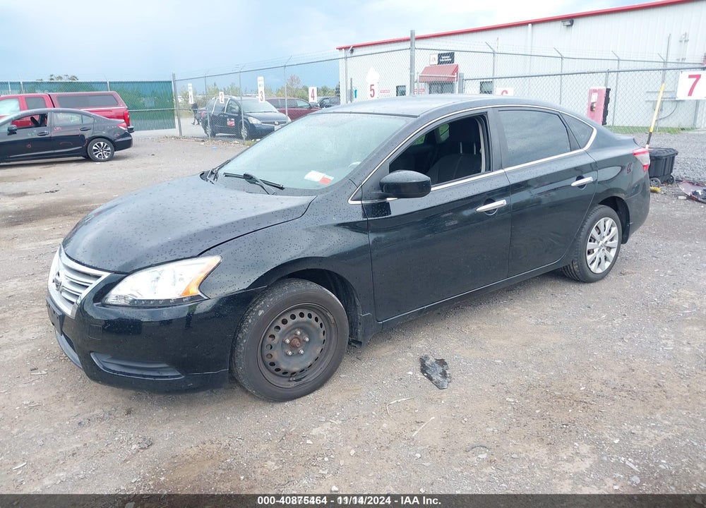2013 NISSAN SENTRA S VIN: 3N1AB7AP0DL798756