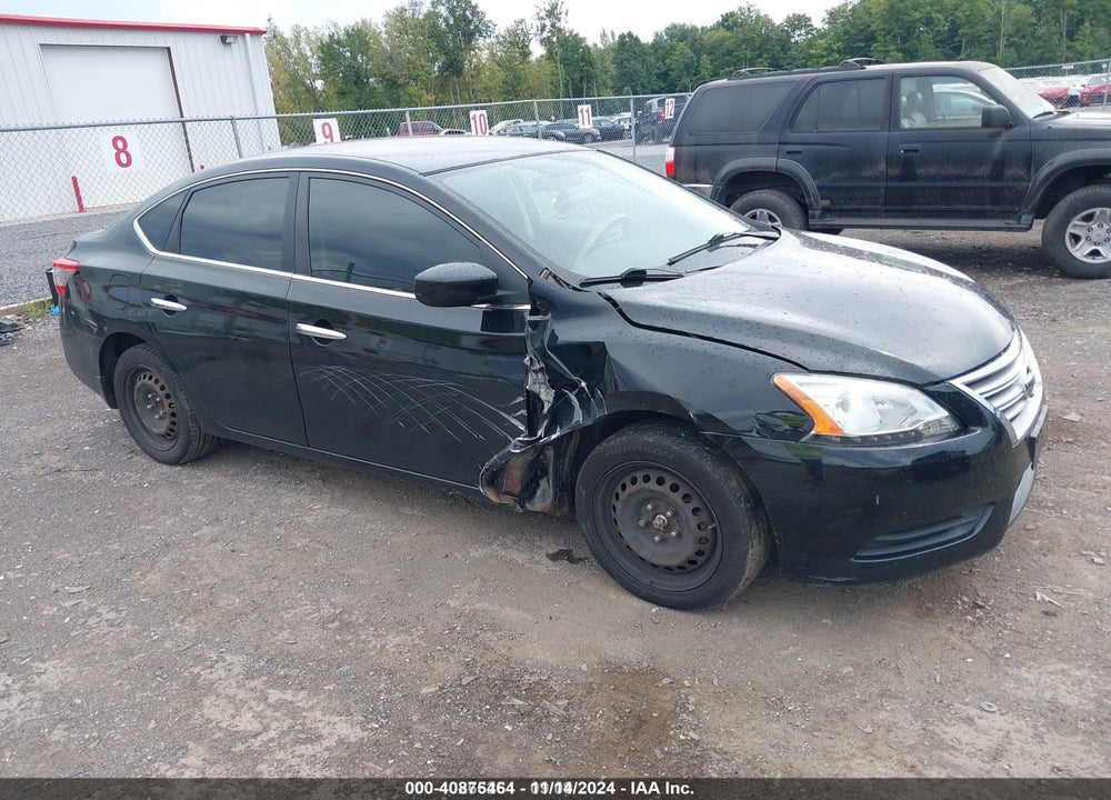 2013 NISSAN SENTRA S VIN: 3N1AB7AP0DL798756