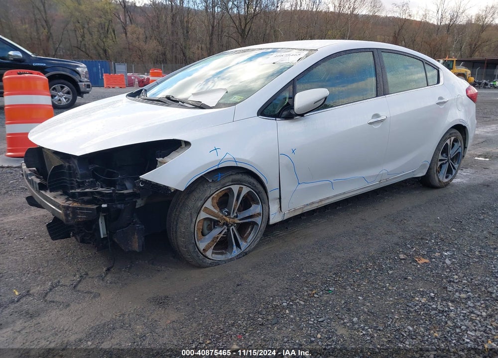 2015 KIA FORTE EX VIN: KNAFX4A86F5362148