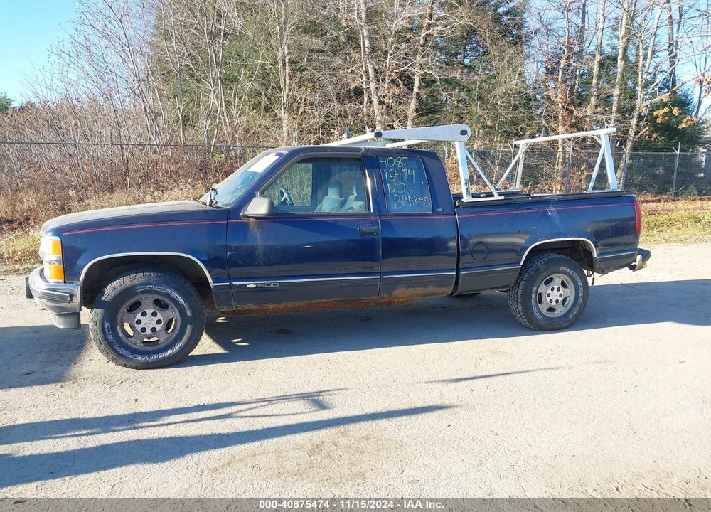 1998 CHEVROLET K1500 FLEETSIDE VIN: 1GCEK19R8WE176829