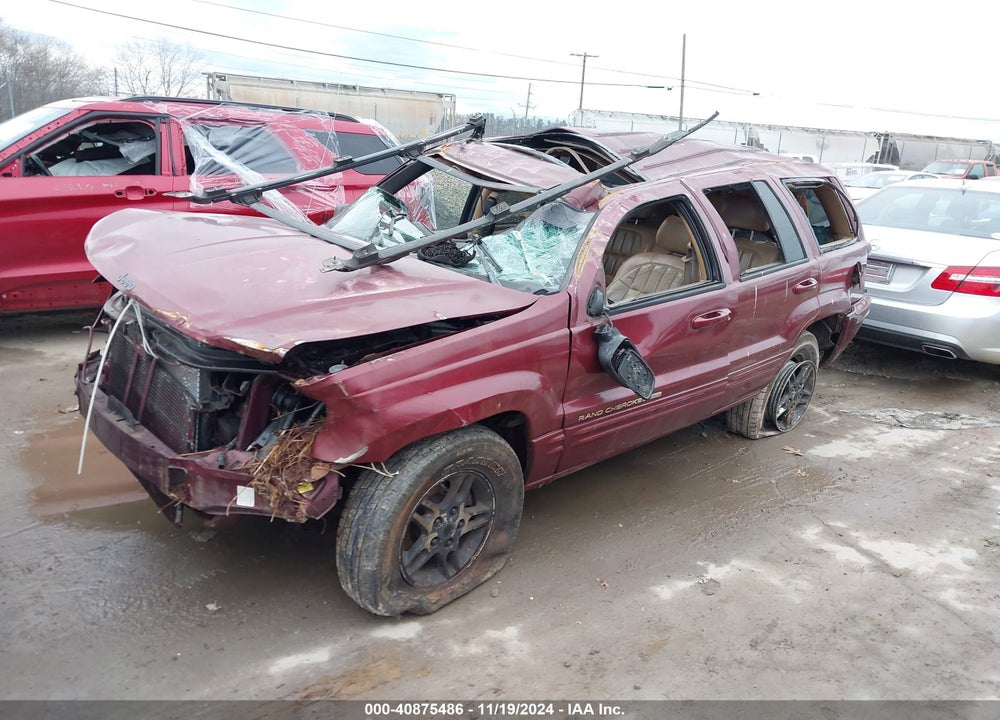 1999 JEEP GRAND CHEROKEE LIMITED VIN: 1J4GW68N8XC809278