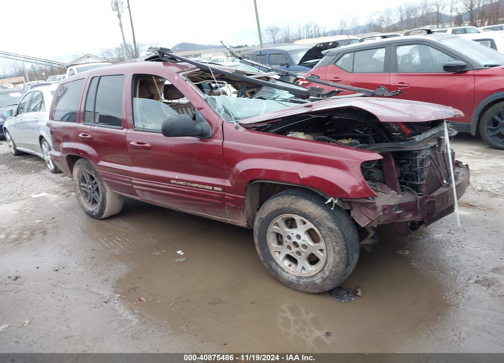 1999 JEEP GRAND CHEROKEE LIMITED VIN: 1J4GW68N8XC809278