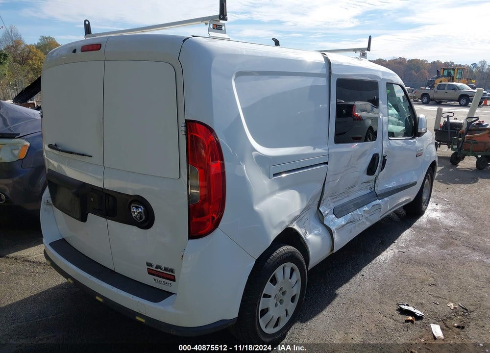 2015 RAM PROMASTER CITY TRADESMAN SLT VIN: ZFBERFBT9F6A55323