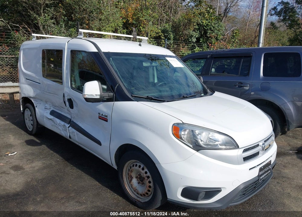 2015 RAM PROMASTER CITY TRADESMAN SLT VIN: ZFBERFBT9F6A55323