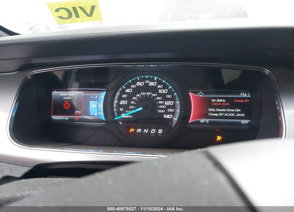 2014 FORD TAURUS SEL VIN: 1FAHP2E81EG185222