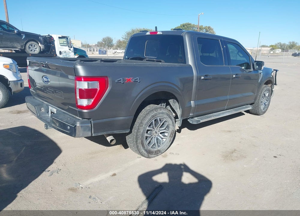 2022 FORD F-150 LARIAT VIN: 1FTFW1E54NKD63285
