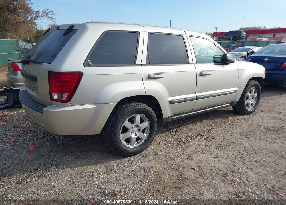 2008 JEEP GRAND CHEROKEE LAREDO VIN: 1J8GR48K18C204083