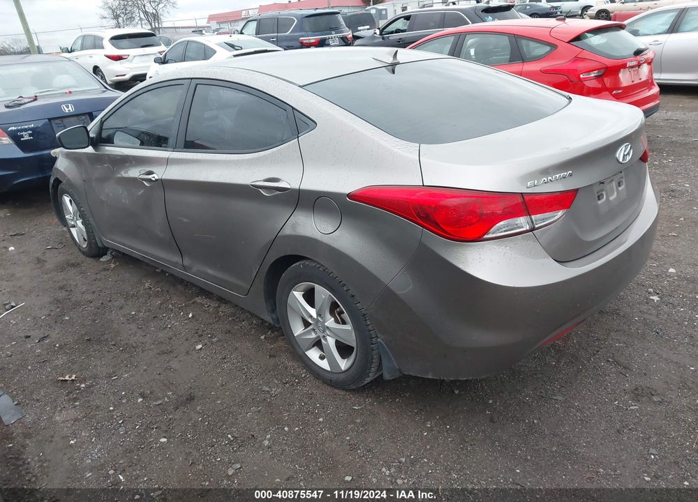 2013 HYUNDAI ELANTRA GLS VIN: 5NPDH4AE3DH242690