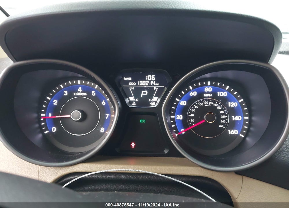 2013 HYUNDAI ELANTRA GLS VIN: 5NPDH4AE3DH242690