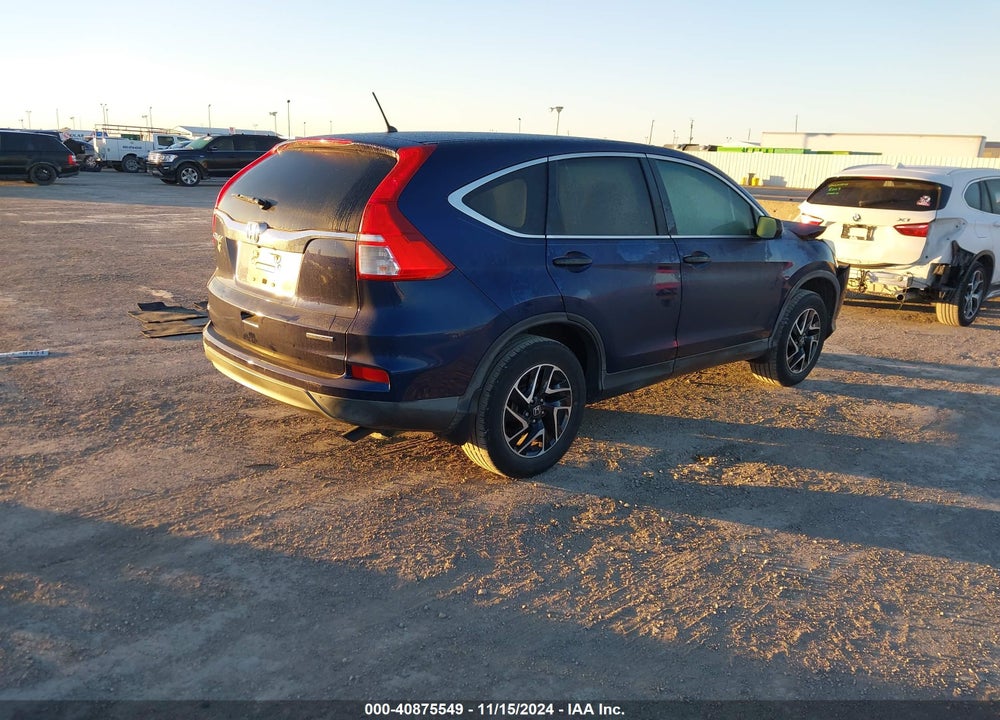 2016 HONDA CR-V VIN: 2HKRM3H47GH534257