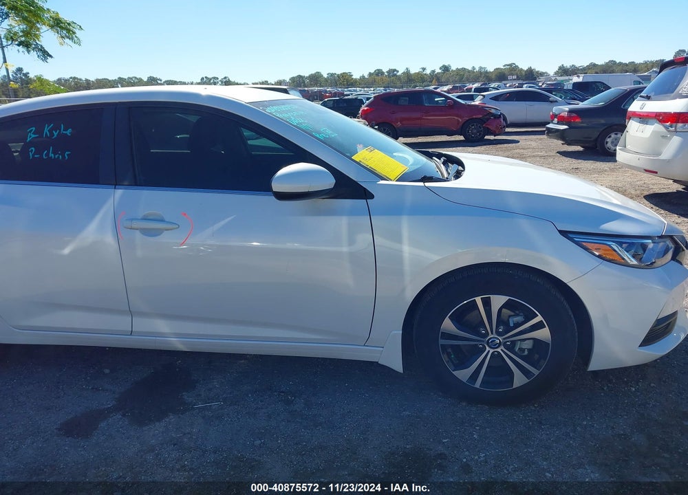 2022 NISSAN SENTRA SV XTRONIC CVT VIN: 3N1AB8CV4NY291462