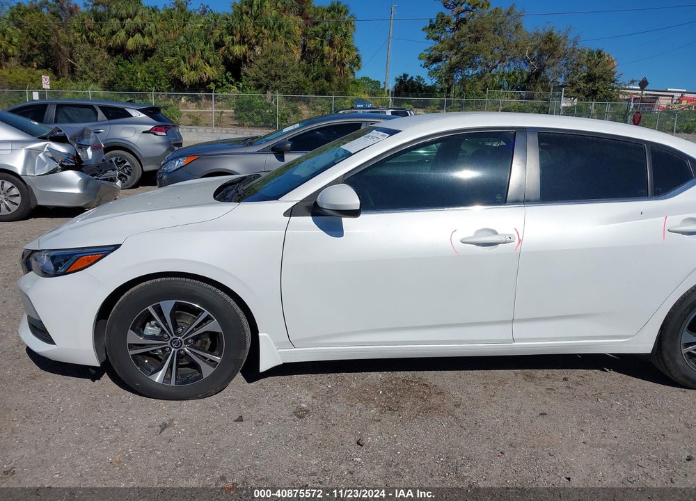 2022 NISSAN SENTRA SV XTRONIC CVT VIN: 3N1AB8CV4NY291462