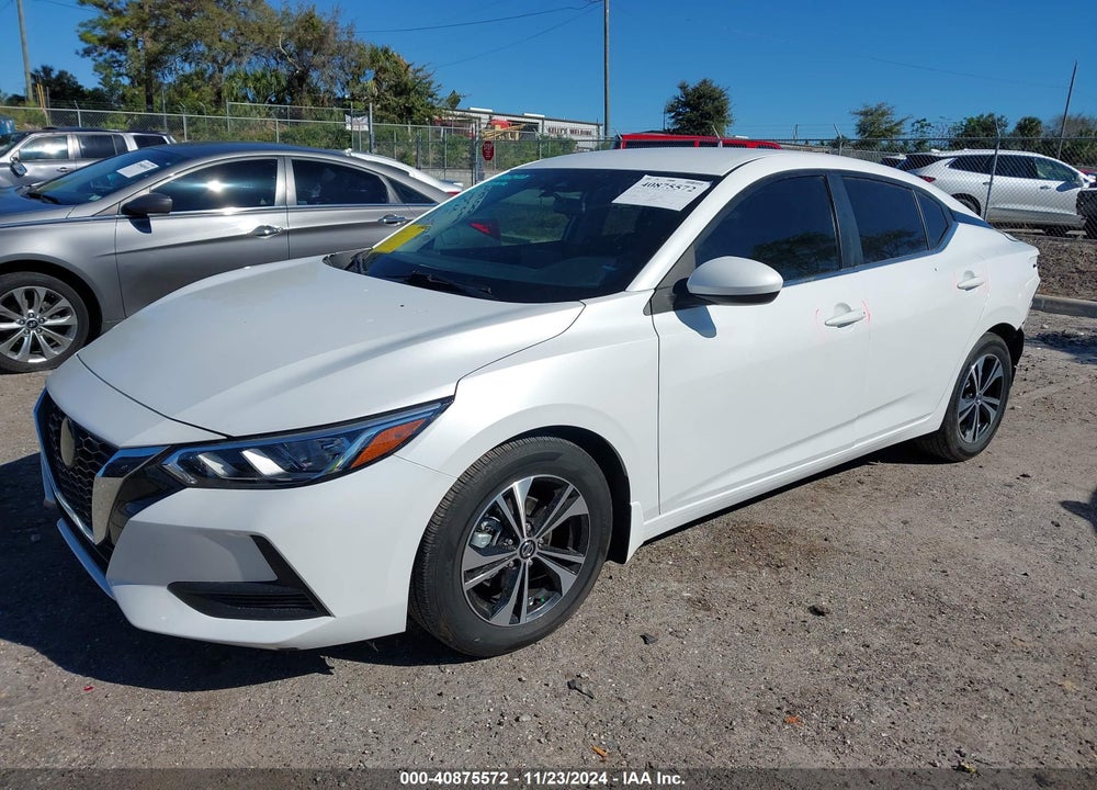 2022 NISSAN SENTRA SV XTRONIC CVT VIN: 3N1AB8CV4NY291462