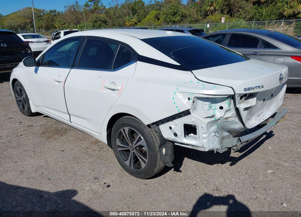 2022 NISSAN SENTRA SV XTRONIC CVT VIN: 3N1AB8CV4NY291462