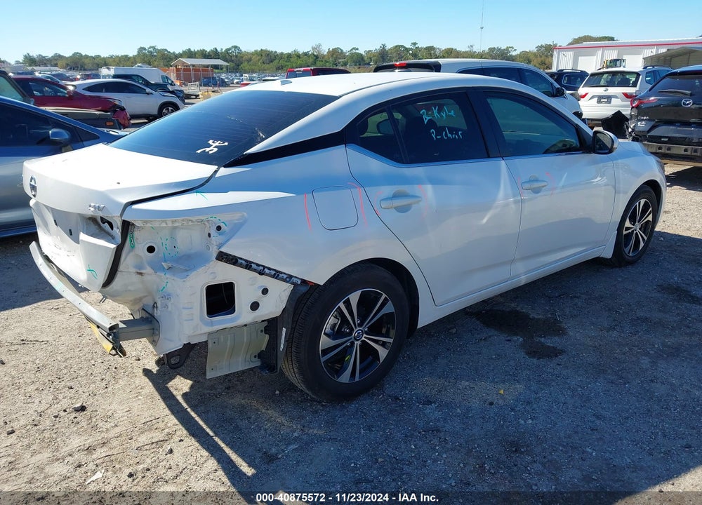 2022 NISSAN SENTRA SV XTRONIC CVT VIN: 3N1AB8CV4NY291462