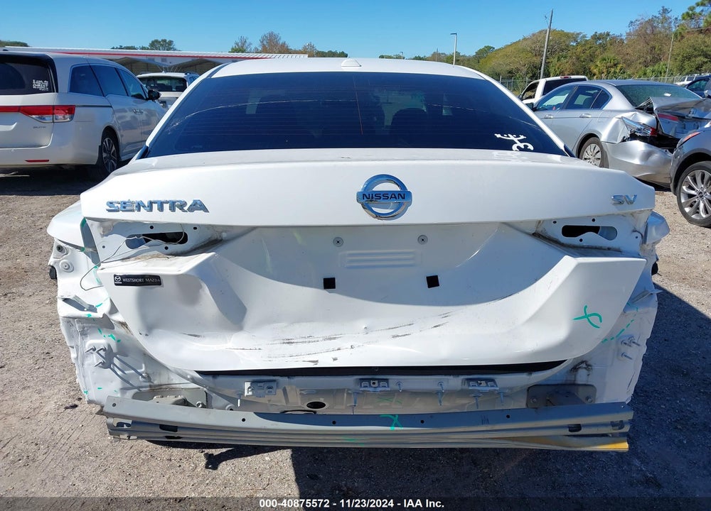 2022 NISSAN SENTRA SV XTRONIC CVT VIN: 3N1AB8CV4NY291462