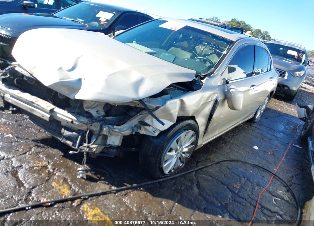 2013 HONDA ACCORD EX-L V-6 VIN: 1HGCR3F8XDA011526