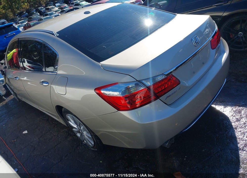 2013 HONDA ACCORD EX-L V-6 VIN: 1HGCR3F8XDA011526