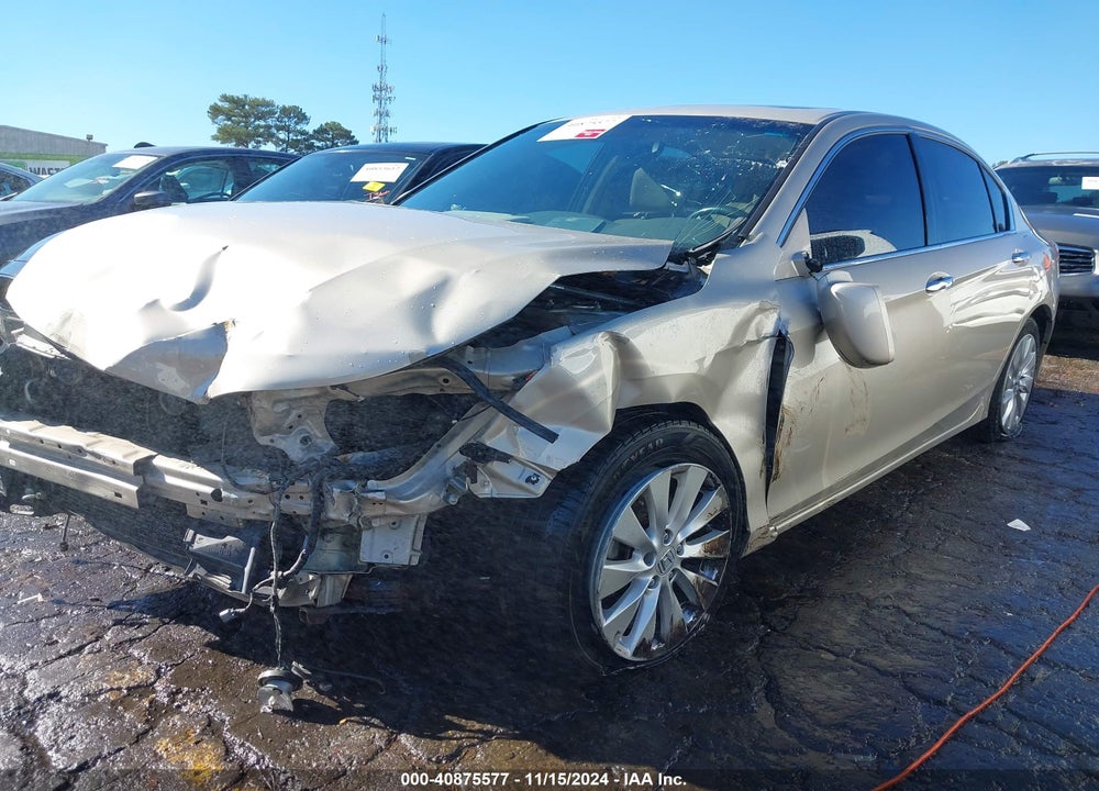 2013 HONDA ACCORD EX-L V-6 VIN: 1HGCR3F8XDA011526