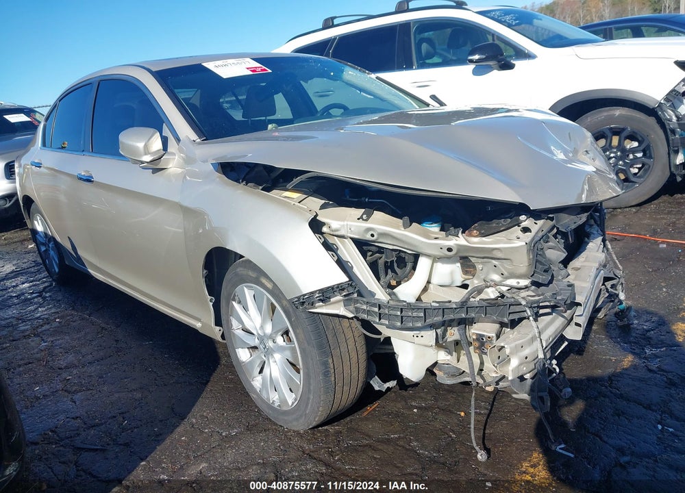 2013 HONDA ACCORD EX-L V-6 VIN: 1HGCR3F8XDA011526