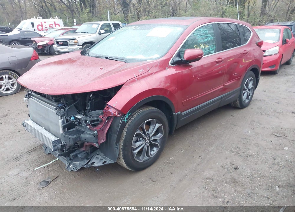 2022 HONDA CR-V AWD EX VIN: 5J6RW2H54NA007806