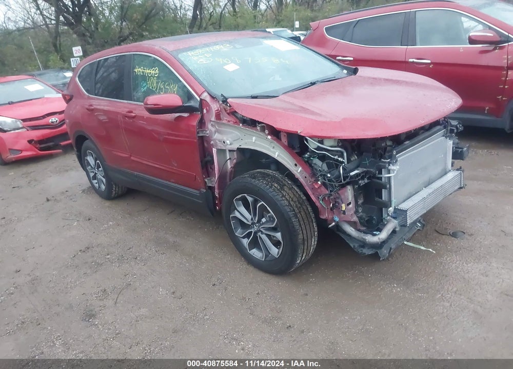 2022 HONDA CR-V AWD EX VIN: 5J6RW2H54NA007806