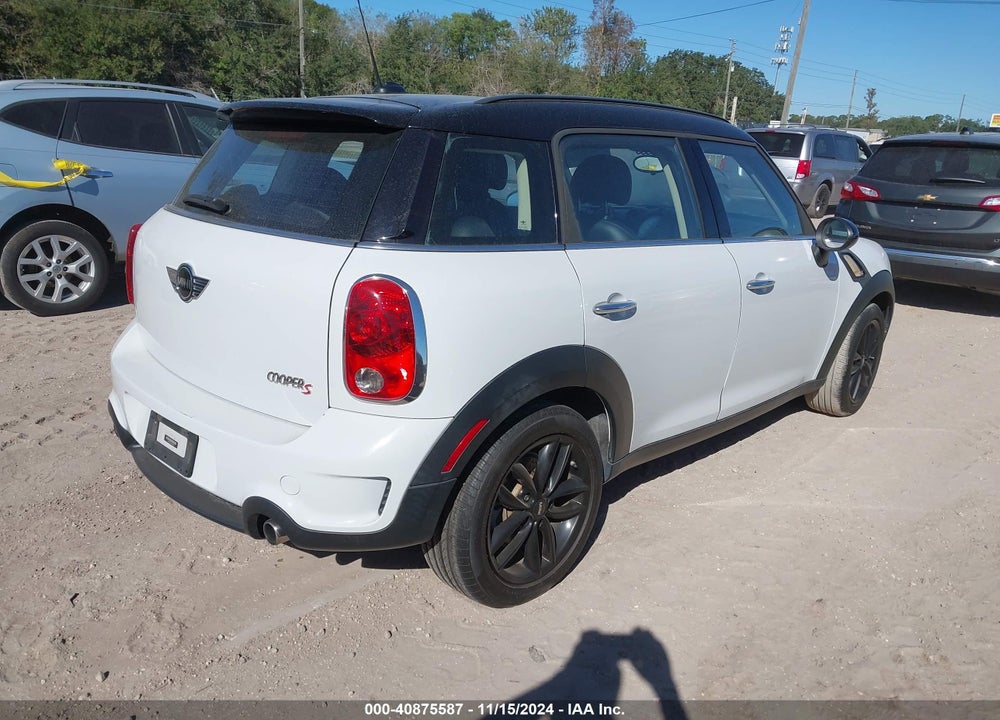 2013 MINI COUNTRYMAN COOPER S VIN: WMWZC3C52DWM28496