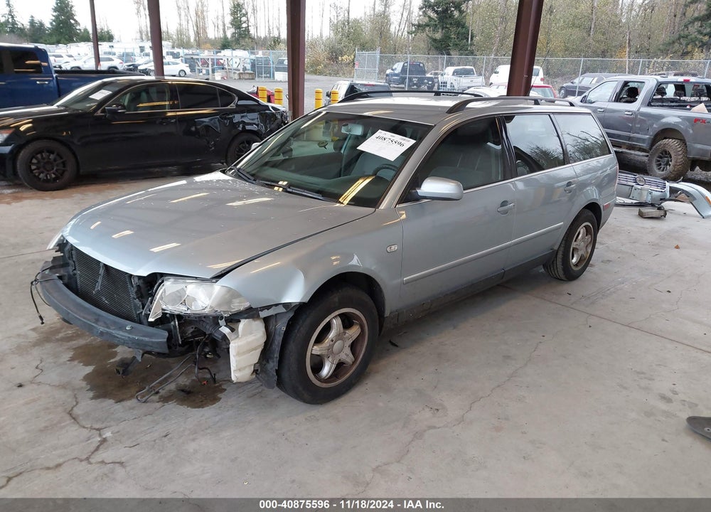 2003 VOLKSWAGEN PASSAT GL VIN: WVWND63B23E210911